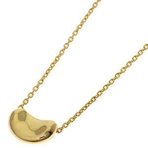 Tiffany Bean Necklace, 18K Yellow Gold, Women's, TIFFANY&Co.